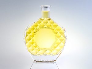 500ml Gem Shaped Glass Bottle
