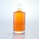 Bouteille cylindrique en verre à liqueur personnalisée