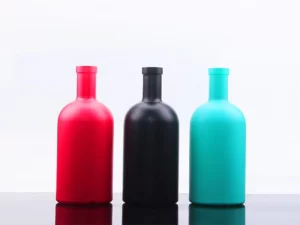 Glass Bottle Manufacturer's Bottle Spraying Method