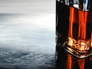 whisky bottles