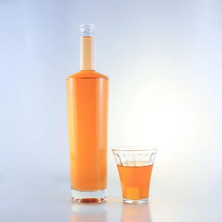manufacturer good price vodka glass bottle 750ml