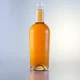 095-Vente exceptionnelle bouteille ronde en verre à cognac avec bouchon de liège