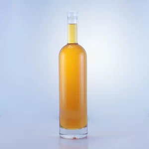 104-750ml 1000ml unbreakable popular round glass bottle with cork