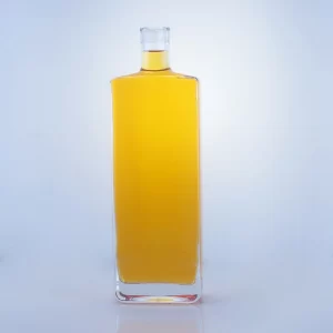 108-500ml 700ml popular flat glass bottle with cork