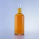 115-700ml Botella de cristal de whisky estándar internacional de 750ml con acabado de corcho