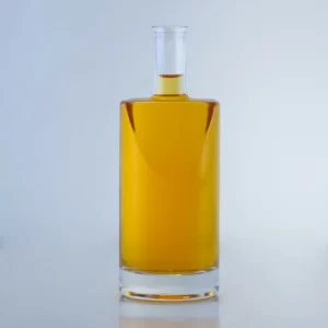 125-750ml super flint special neck round glass bottle with cork