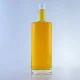 141-700ml bouteille de brandy haute et plate avec long col