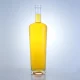 Botella de vodka de vidrio apto para uso alimentario de 156-750 ml