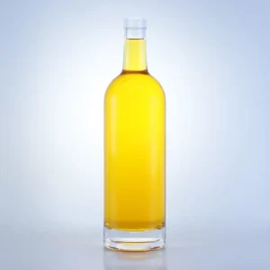 161-Super clear 750ml vodka bottle with cork