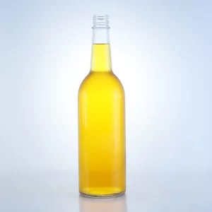 163-Hot sale water glass bottle with screw cap