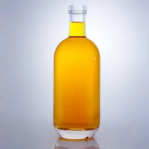 166-500ml 700ml round spirits bottle with lid