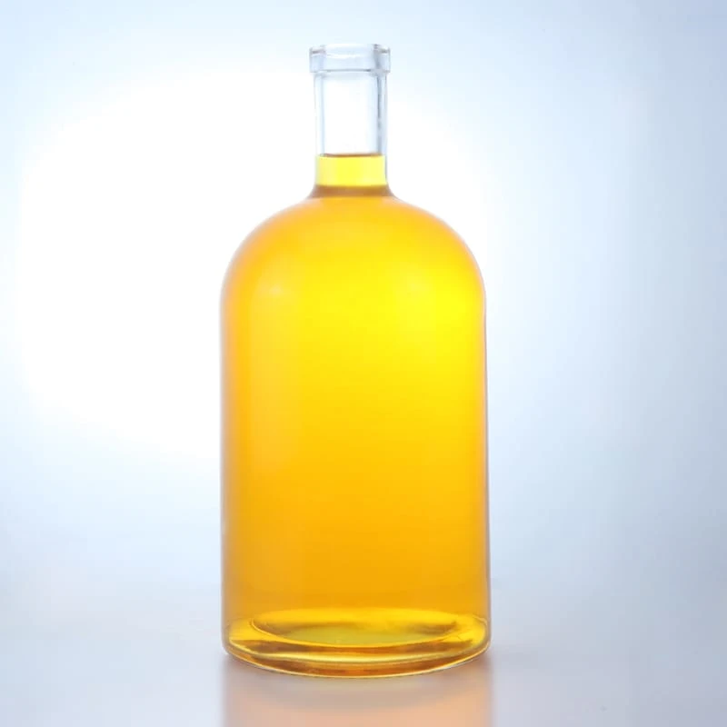 183-1000ml on sale Boston round glass bottles