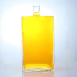 186-500ml 1000ml square spirits bottle with screw cap
