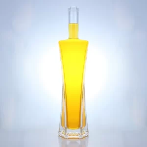 201-2022 top trend 750ml tall empty glass bottle for spirits