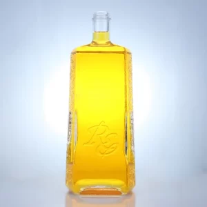 202-OEM designs 750ml empty glass bottles for spirits