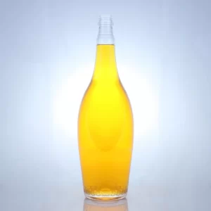 204-500ml big belly water glass bottles with lids