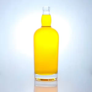 206-Top sale 700ml 750ml whiskey glass bottle with corks