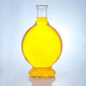 214-Free samples 500ml unique shaped glass bottles