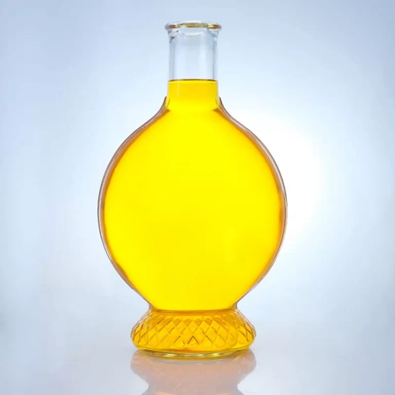 214-Free samples 500ml unique shaped glass bottles
