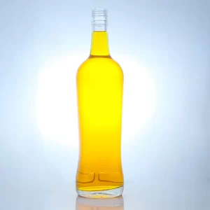 215-In stock 750ml tall and round glass bottle with screw cap