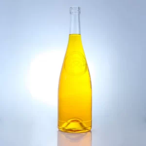 233-1000ml 1500ml glass wine brandy glass bottles with raised bottom