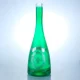 botella de licor de frutas cono pulverizador verde 500ml 700ml 750ml