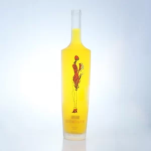 276-unbreakable in stock wide shoulder tequila bottle