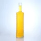336-200ml 500ml whisky vodka bouteille en verre avec textures