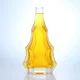 344- Bouteille de vodka en verre de 8 oz 16 oz avec bouchon de liège