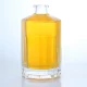 356-Bouteille en verre de forme polygonale 250ml 500ml avec finition en liège