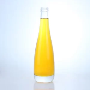 360- 375ml 500ml glass water beverage bottles with screw cap