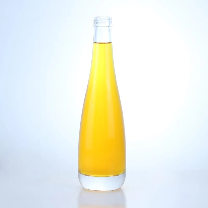 360- 375ml 500ml glass water beverage bottles with screw cap