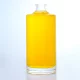 Botella redonda transparente irrompible de 380-500 ml con cuello corto