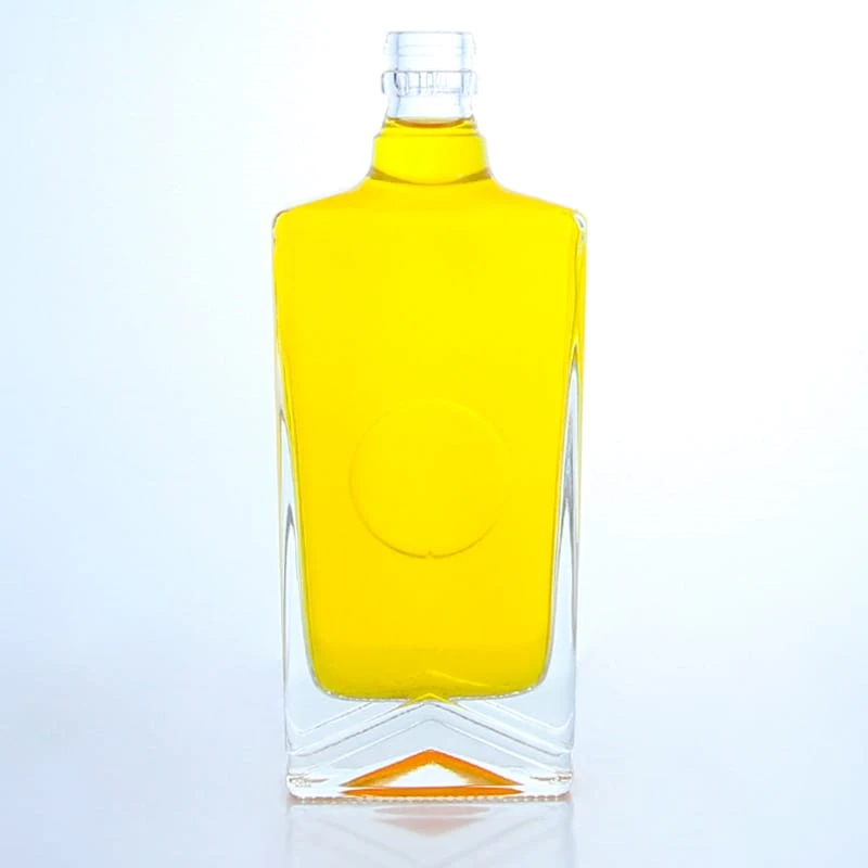 mark area thick bottom 180ml guala cap liquor bottle