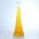 401-Bouteille en verre en forme de tour avec bouchon, faite sur mesure