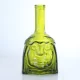 407-Botella de cristal de pintura en spray de cuello largo con cabeza de mueca