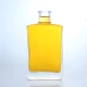 forma de cubo plano 100ml venta caliente botella de whisky sabor