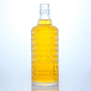 custom design engraving spirit bottle 200ml with guala cap