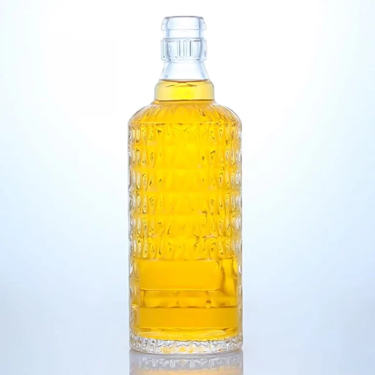 custom design engraving spirit bottle 200ml with guala cap