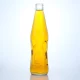467-botella de vidrio para agua de forma única y fácil de manejar