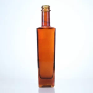 469-250ml 750ml spray paint square glass bottle with screw finish
