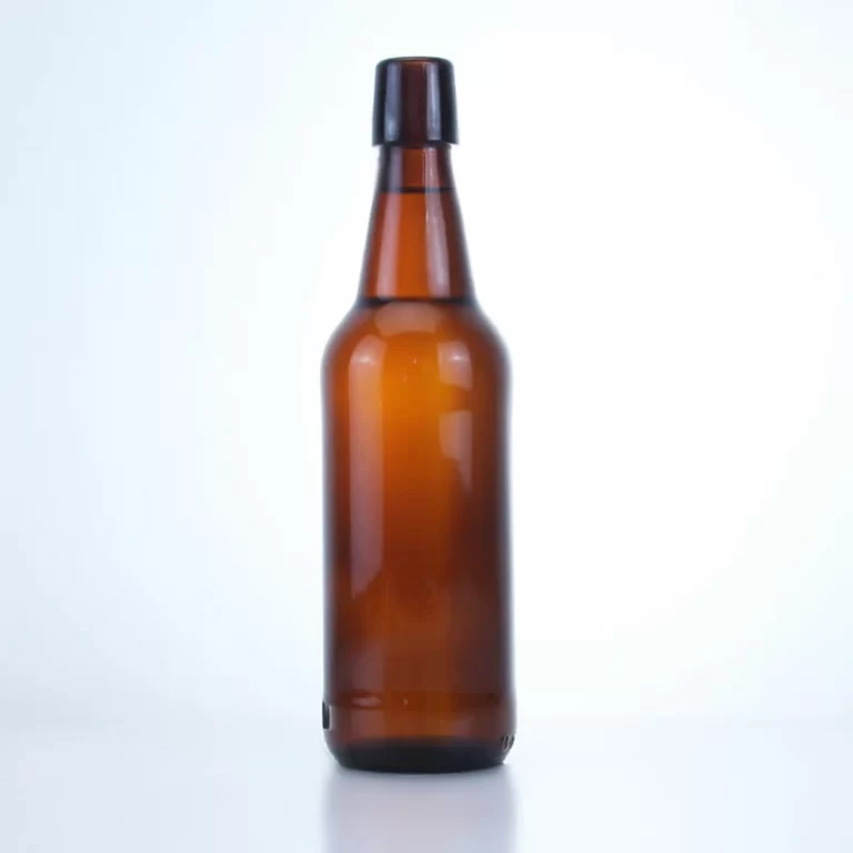 471-330ml amber beer glass bottles with swing top