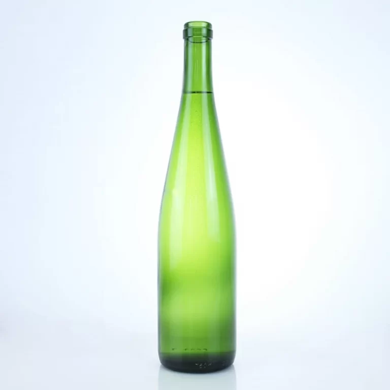 new design green wine bottle 500ml 750ml
