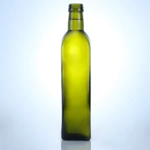 hot sale square green olive bottle 250ml 500ml 700ml 1000ml