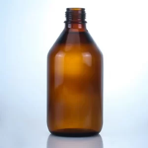 493-high quality in stock 700ml amber short neck glass bottle