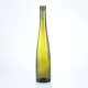 499-375ml 500ml bouteille d'huile vert foncé à long col avec couvercle