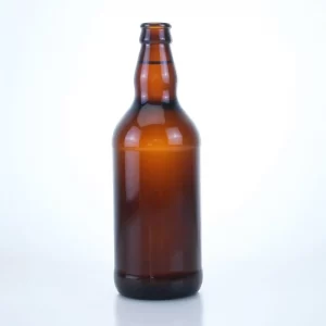 506-New trends 500ml amber beer glass bottles