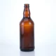 506-Nuevas tendencias Botellas de vidrio de cerveza ámbar de 500 ml