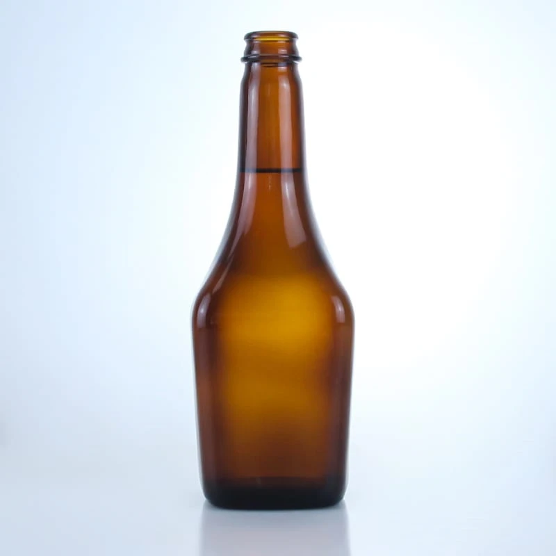 510-High end amber glass bottle for beers