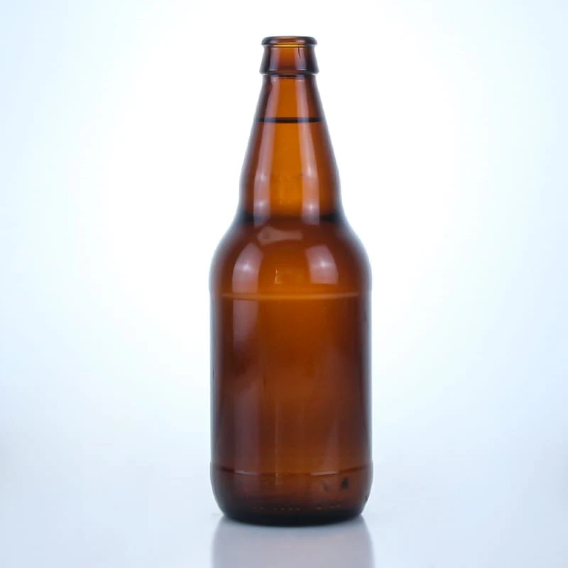 hot sale amber beer bottle 600ml in stock